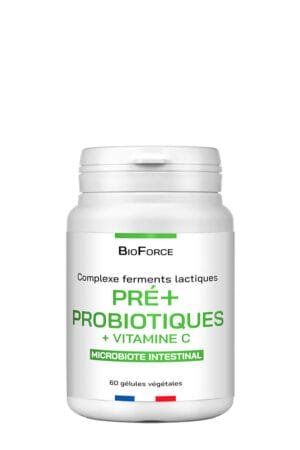 PRÉ + PROBIOTIQUES + VITAMINE C