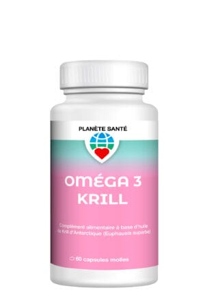 Oméga 3 krill : huile marine pour coeur, cerveau et articulations