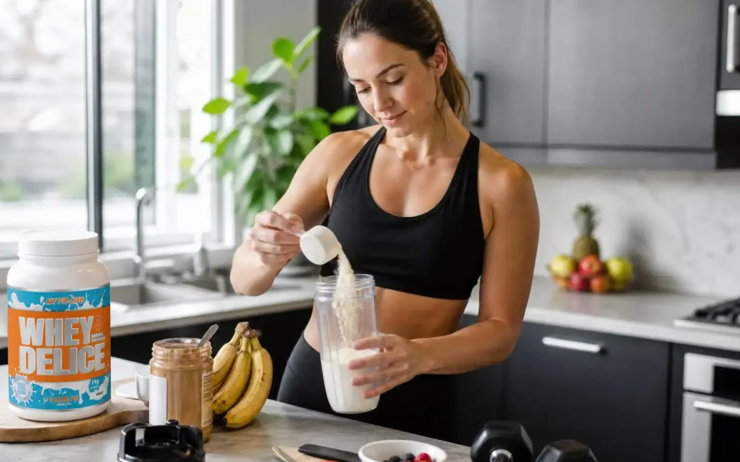 Protéine pour femme musculation : meilleures protéines et dosage