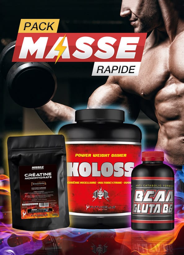 pack prise de masse rapide